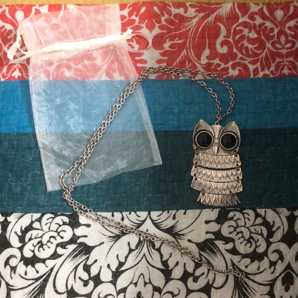 Owl necklace 🖤